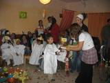 receiving holiday gifts