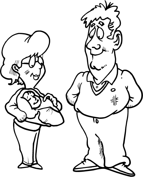 תוצאת תמונה עבור אבא ואמא מצויר