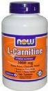 Now Foods, L-Carnitine, 1000 mg, 100 Tablets
