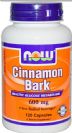 Now Foods, Cinnamon Bark, 600 mg, 120 Capsules