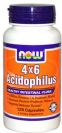Probiotics, 4x6 Acidophilus, 120 Capsules