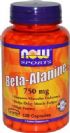 Now Foods, Sports, Beta-Alanine, 750 mg, 120 Capsules