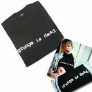 kurt cobain's grunge is dead t-shirt