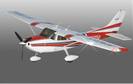 טיסן חשמלי 4 ערוצים CESSNA 182