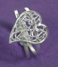 Romantic Swirls Ring