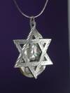 Magen david on Abalon Necklace