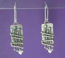 LADDER AND PEARL EARRINGS
