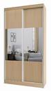 ארון הזזה 2 דלתות לוגנו MDF 120