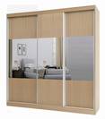 ארון הזזה 3 דלתות לוגנו 200 MDF