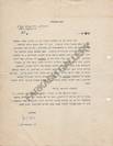 Ben Gurion signed letter 1962